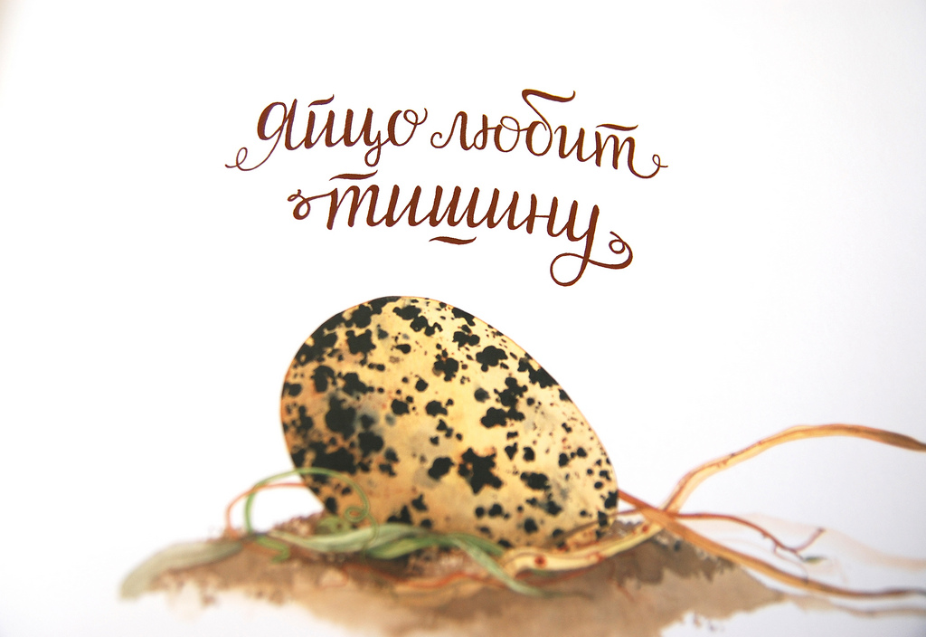 Яйцо любит тишину