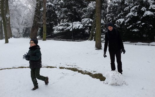 Winter in Düsseldorf